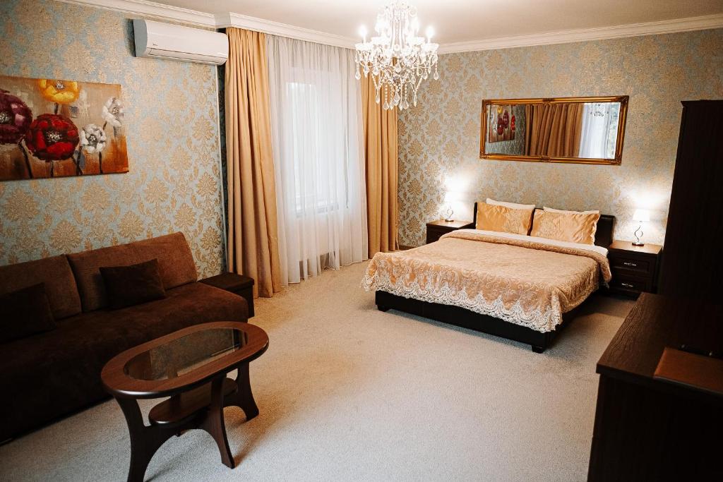 Postel nebo postele na pokoji v ubytování Vallery Guest House