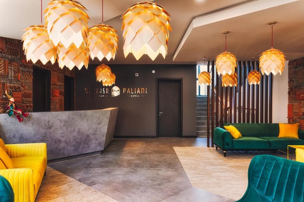 Posezení v ubytování Paliani Hotel