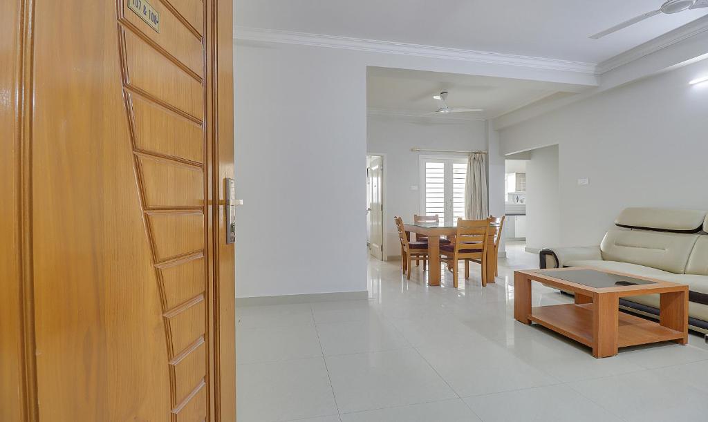Posezení v ubytování Treebo Rithikha Inn Elite Chennai Trade Centre