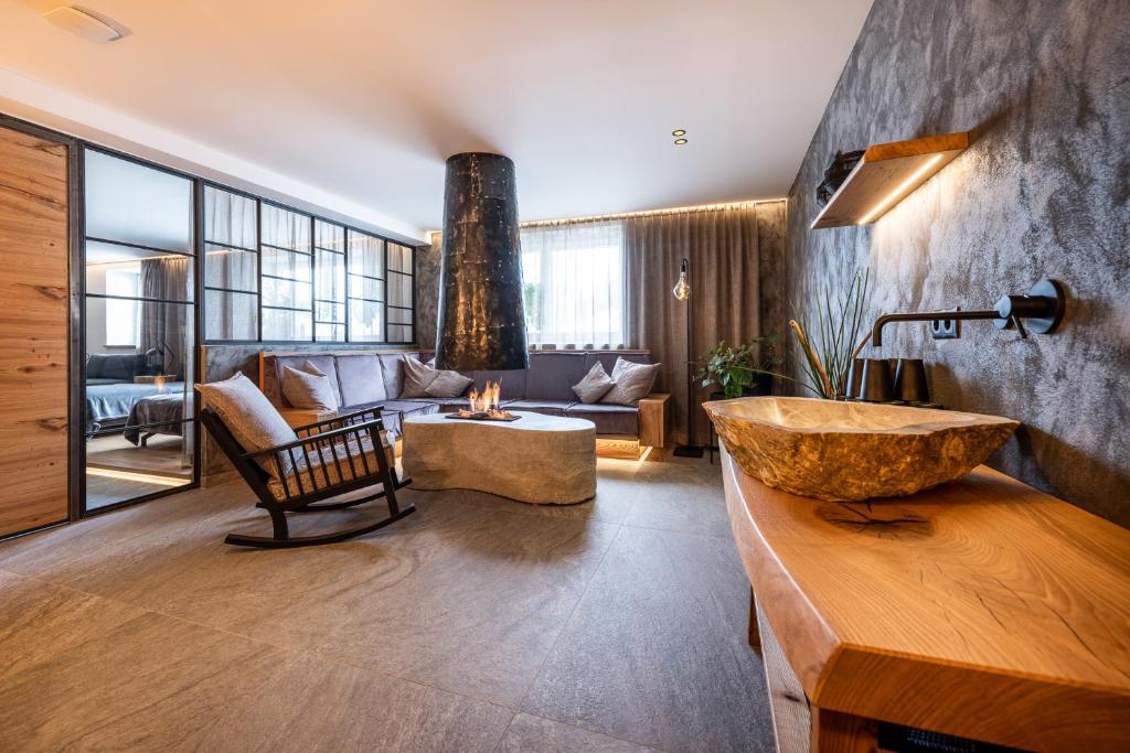 Posezení v ubytování Hotel Schützenhof
