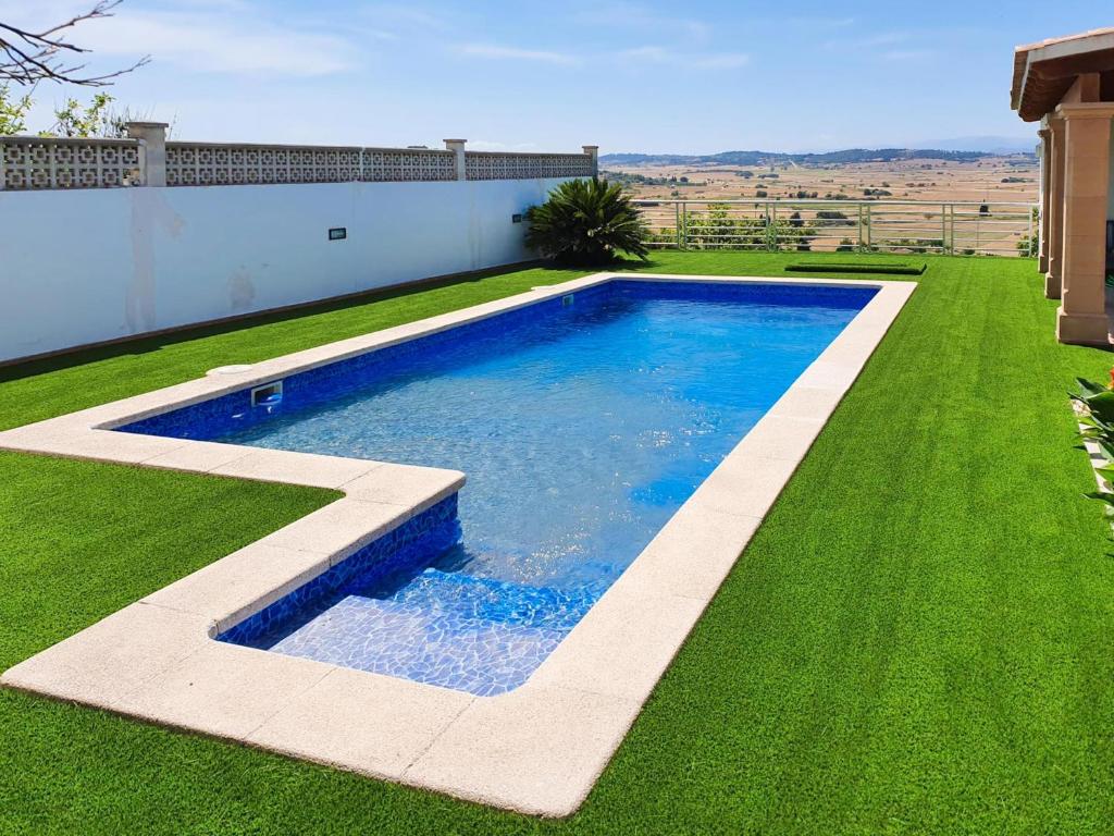 The swimming pool at or close to Can Serra -Santa Margalida-