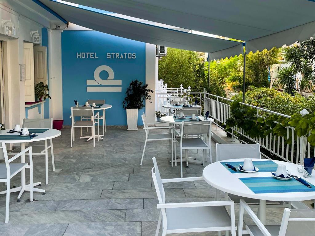 Restaurace v ubytování Stratos Hotel