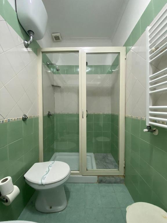 Koupelna v ubytování Hotel Eliseo Napoli