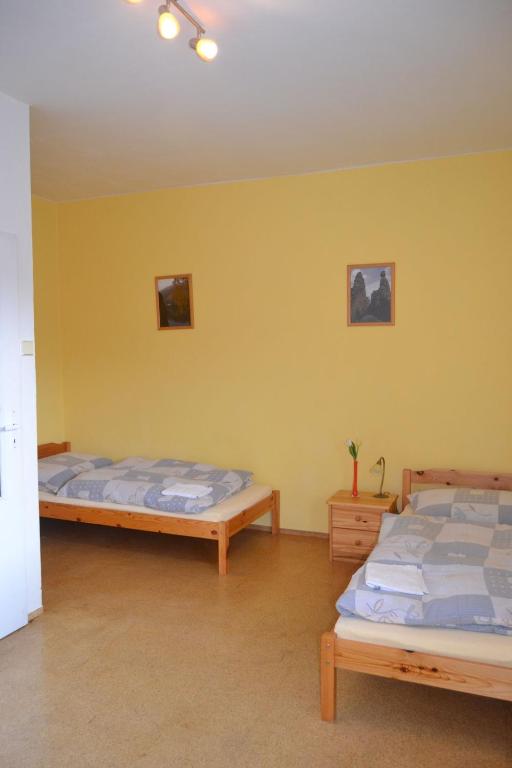 Postel nebo postele na pokoji v ubytování Apartmán Novákovi