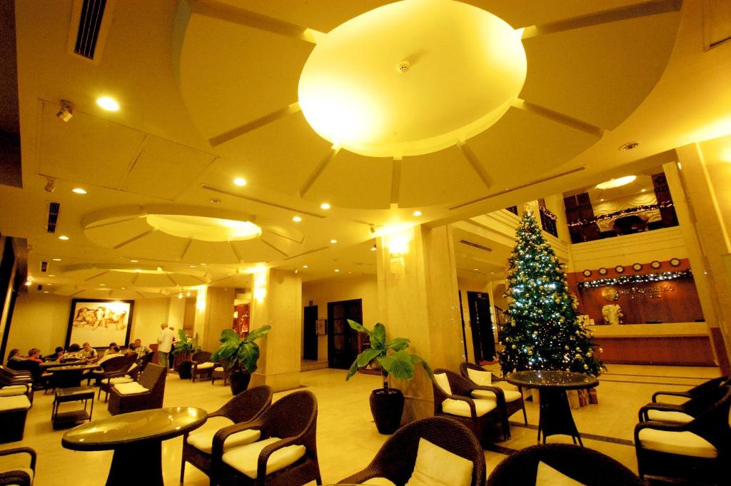 Posezení v ubytování Asia Paradise Hotel
