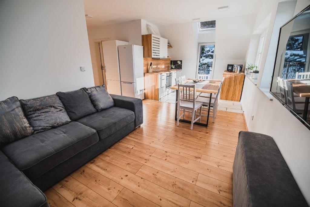 Posezení v ubytování Apartments Rozalija