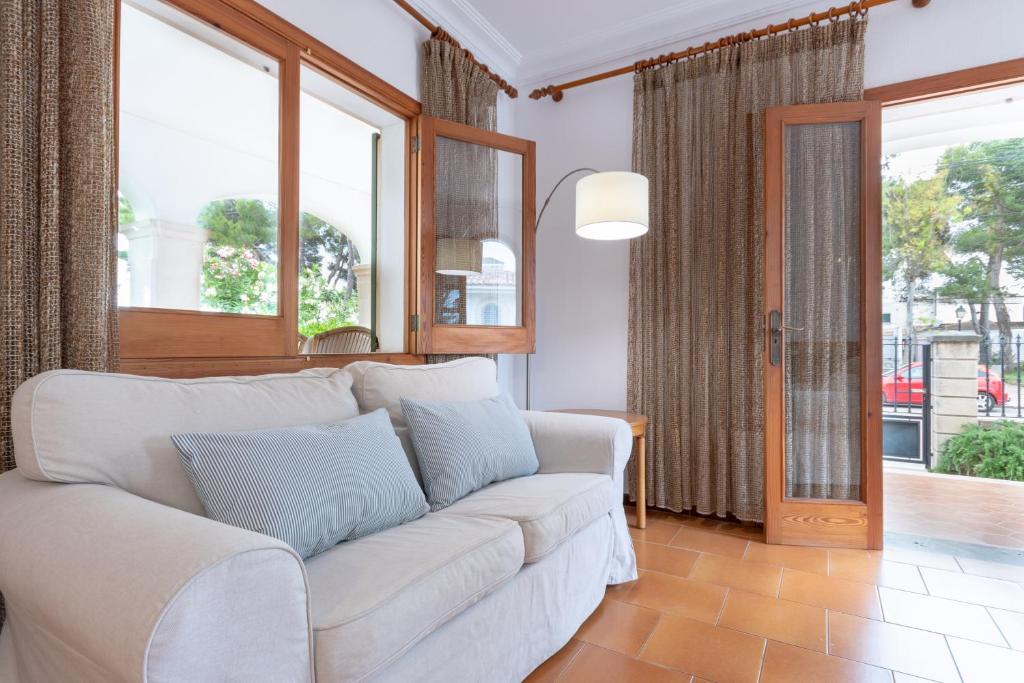 Posezení v ubytování Villa Ànecs