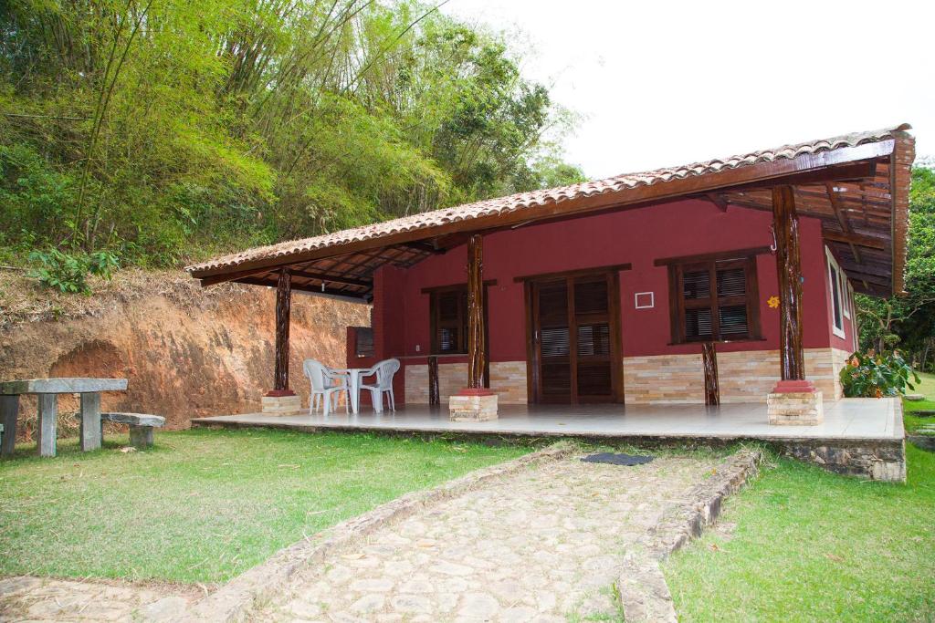 O edifício onde o hotel está situado