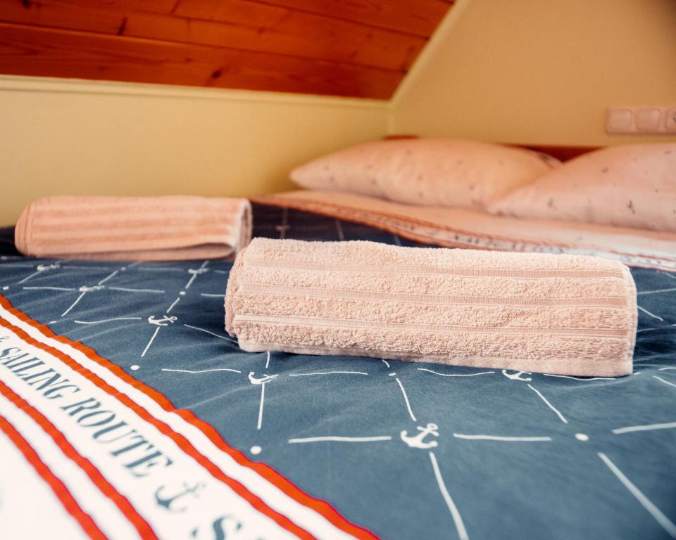 Posteľ alebo postele v izbe v ubytovaní Żywiecka Przystań