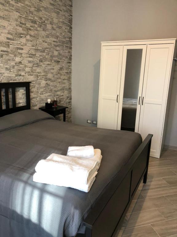 Letto o letti in una camera di LA LOGGIA
