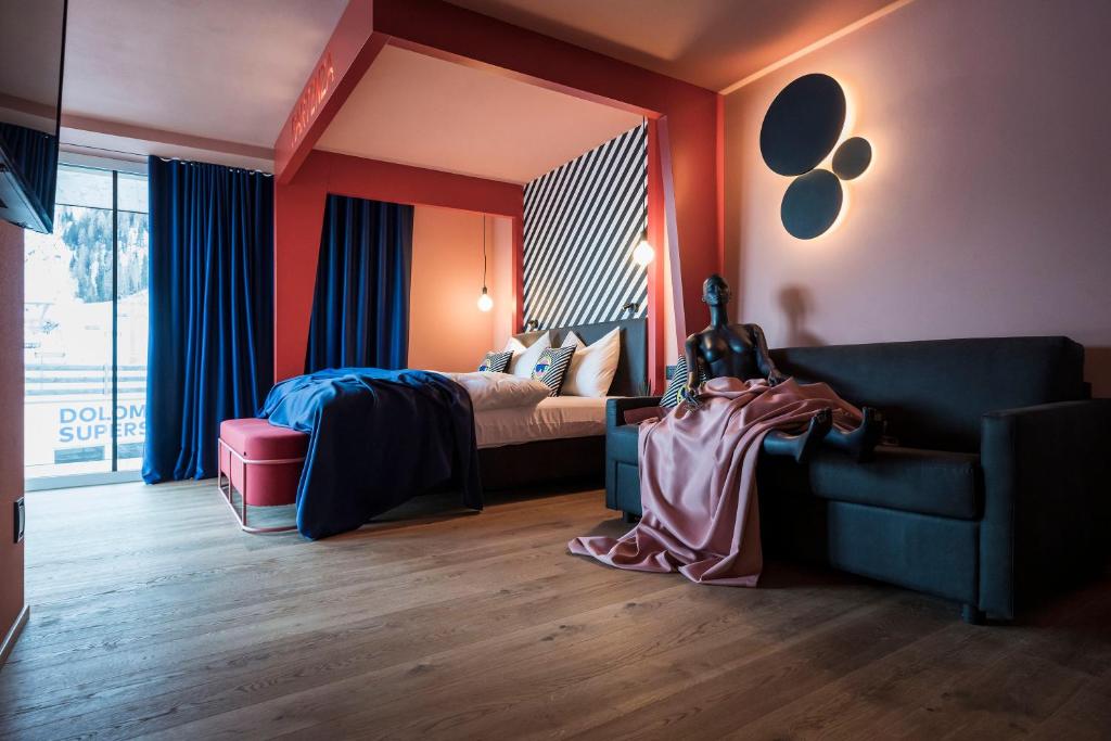 Posedenie v ubytovaní Sport Hotel Passo Carezza