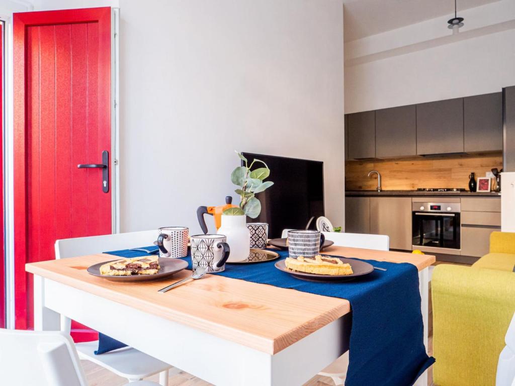Kuchyňa alebo kuchynka v ubytovaní The Best Rent - Apartment close to Porta Romana
