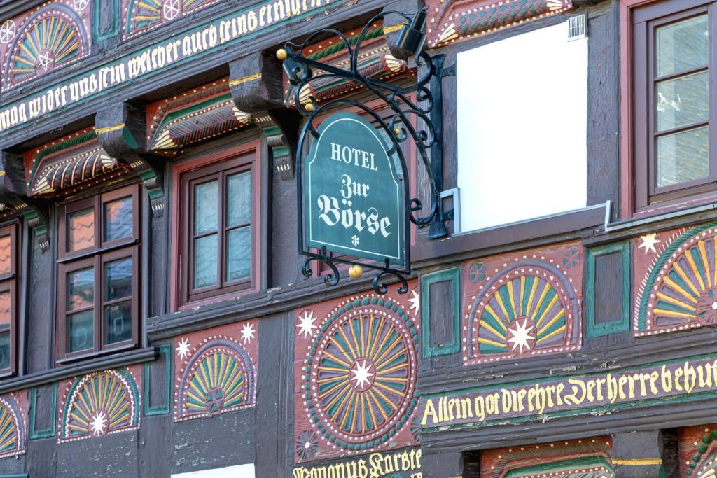 Certifikát, hodnocení, plakát nebo jiný dokument vystavený v ubytování Altstadthotel Zur Börse
