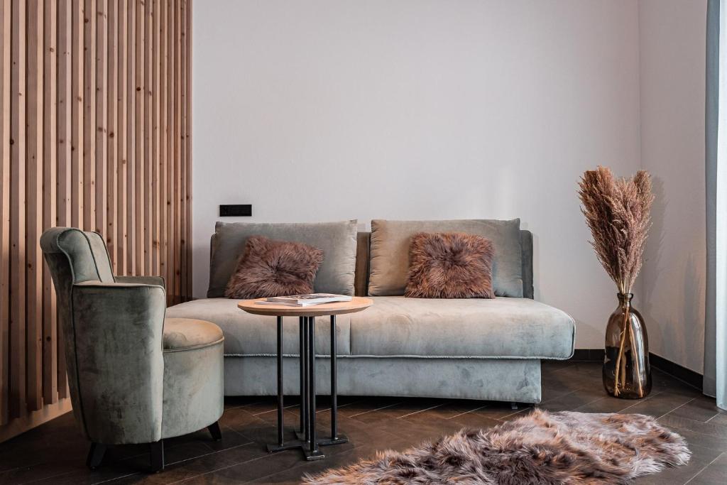 Posedenie v ubytovaní APART HERZOG - URBAN LUXURY LIFESTYLE direct at Steinbergpiste and Steinbergbahn