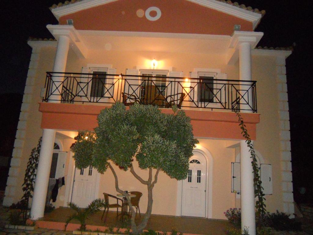 Budynek, w którym mieści się apartament