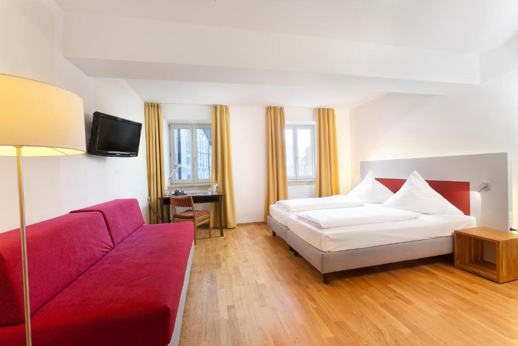 AKZENT Brauerei Hotel Hirsch - 家庭间（3位成人）