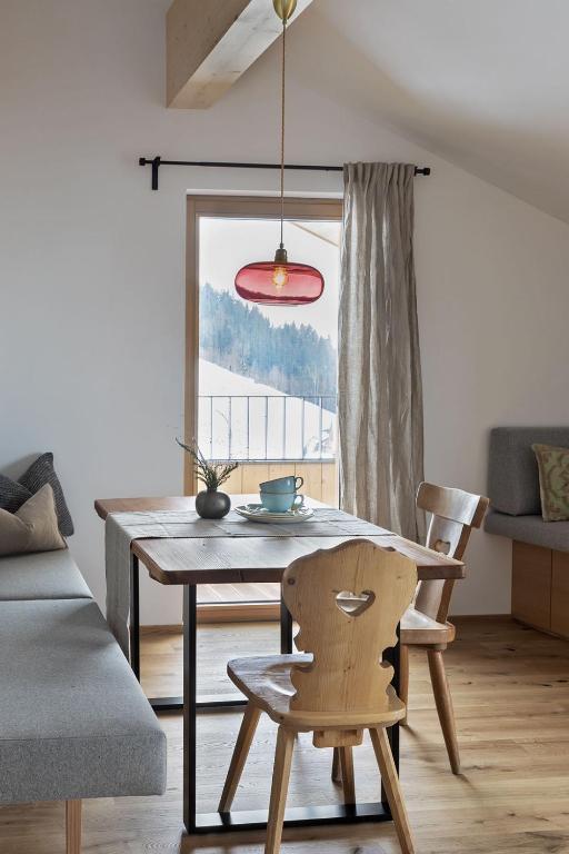 Area soggiorno di Holzhackerin - the charming Haus am Berg