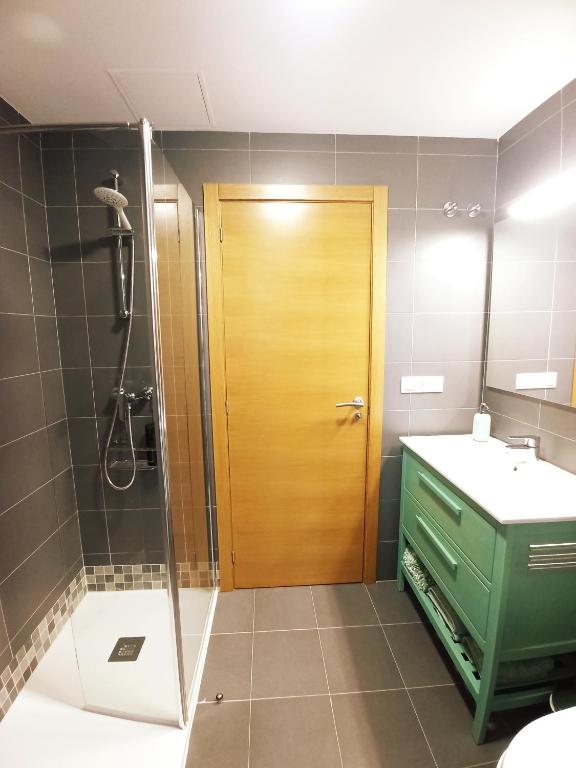 Kúpeľňa v ubytovaní Casa do Xuli