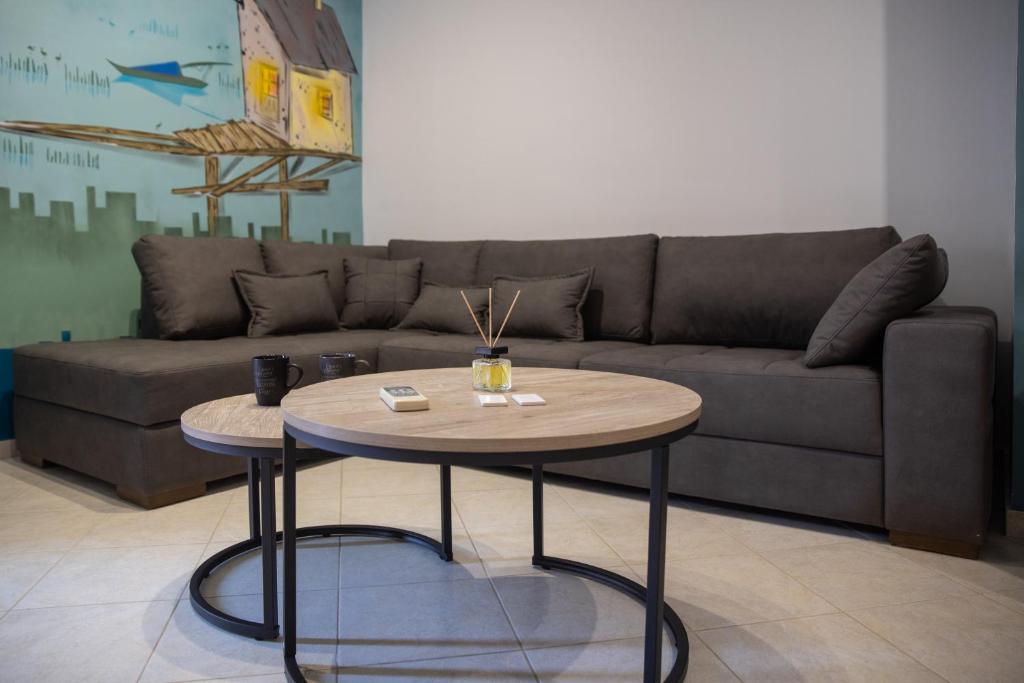 Posedenie v ubytovaní Petrino Suites Mesolonghi