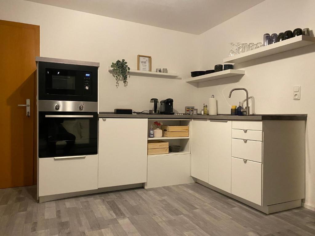 Kuchyňa alebo kuchynka v ubytovaní Nice Flat in Gmunden