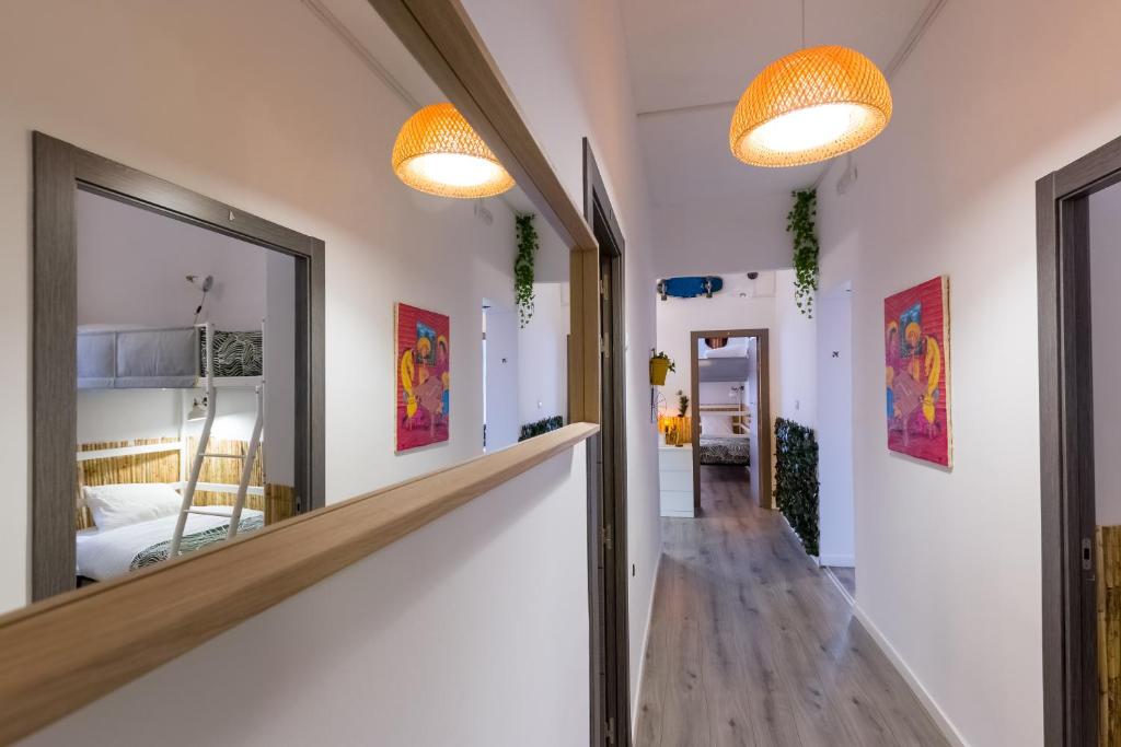 Postel nebo postele na pokoji v ubytování Social - Coliving & Coworking - Madrid