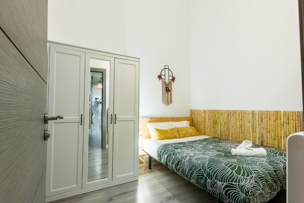 Postel nebo postele na pokoji v ubytování Social - Coliving & Coworking - Madrid