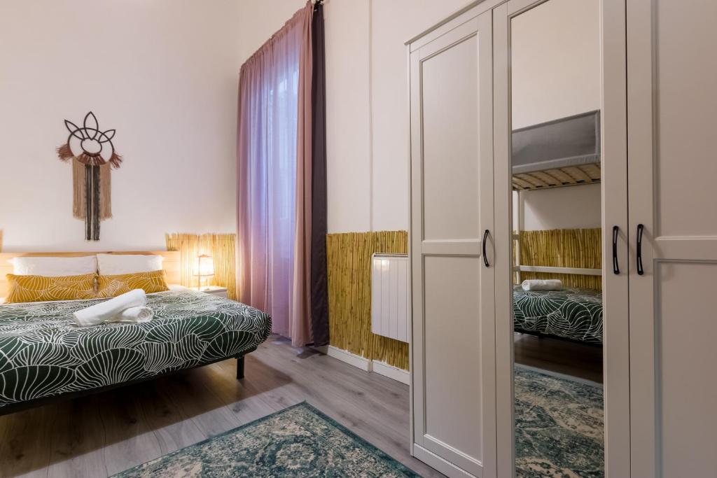 Postel nebo postele na pokoji v ubytování Social - Coliving & Coworking - Madrid