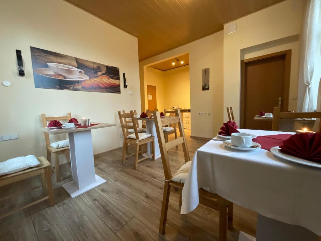 Posezení v ubytování Pension Lindenhof