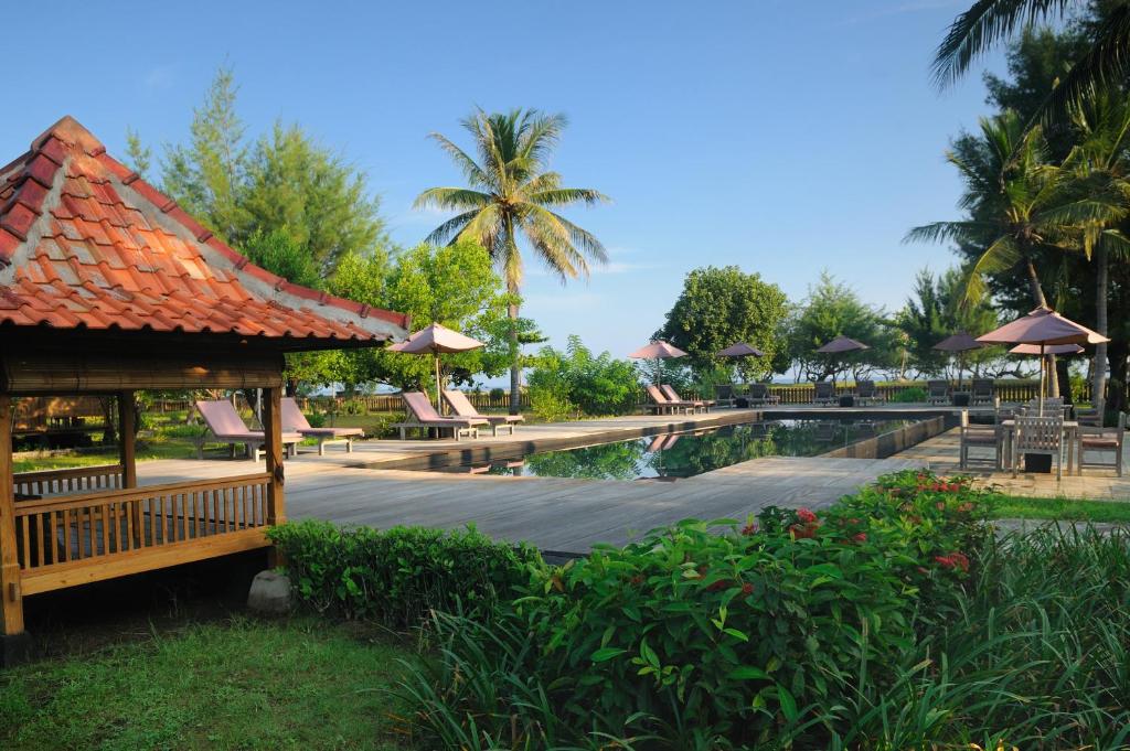 Zahrada ubytování Desa Dunia Beda Resort