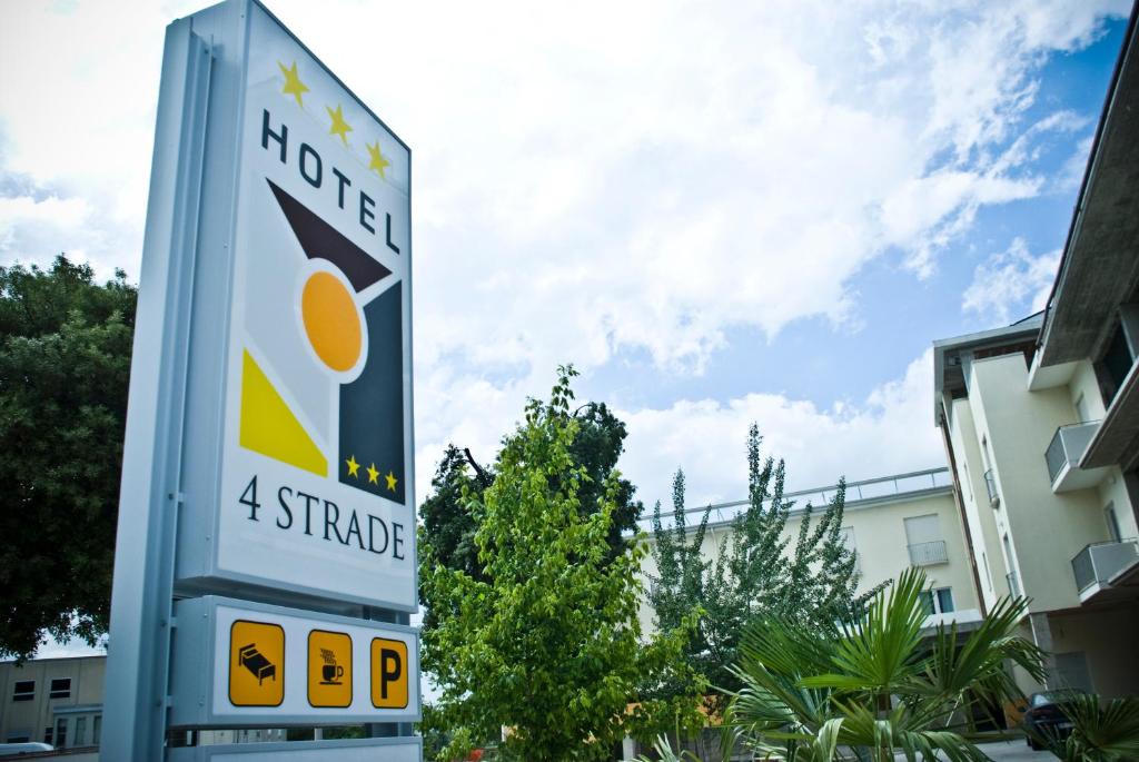 Certifikát, hodnocení, plakát nebo jiný dokument vystavený v ubytování Hotel 4 Strade