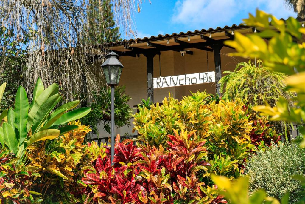 Zahrada ubytování Hermosa Finca "Rancho 4Js"