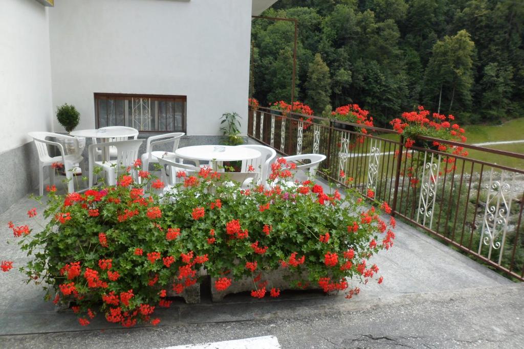 Balkón nebo terasa v ubytování Albergo Ristorante Regina