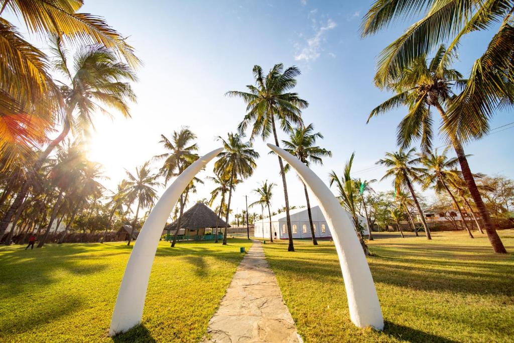 Zahrada ubytování PrideInn Flamingo Beach Resort & Spa Mombasa