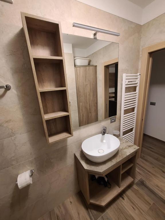 Koupelna v ubytování Al Toscana