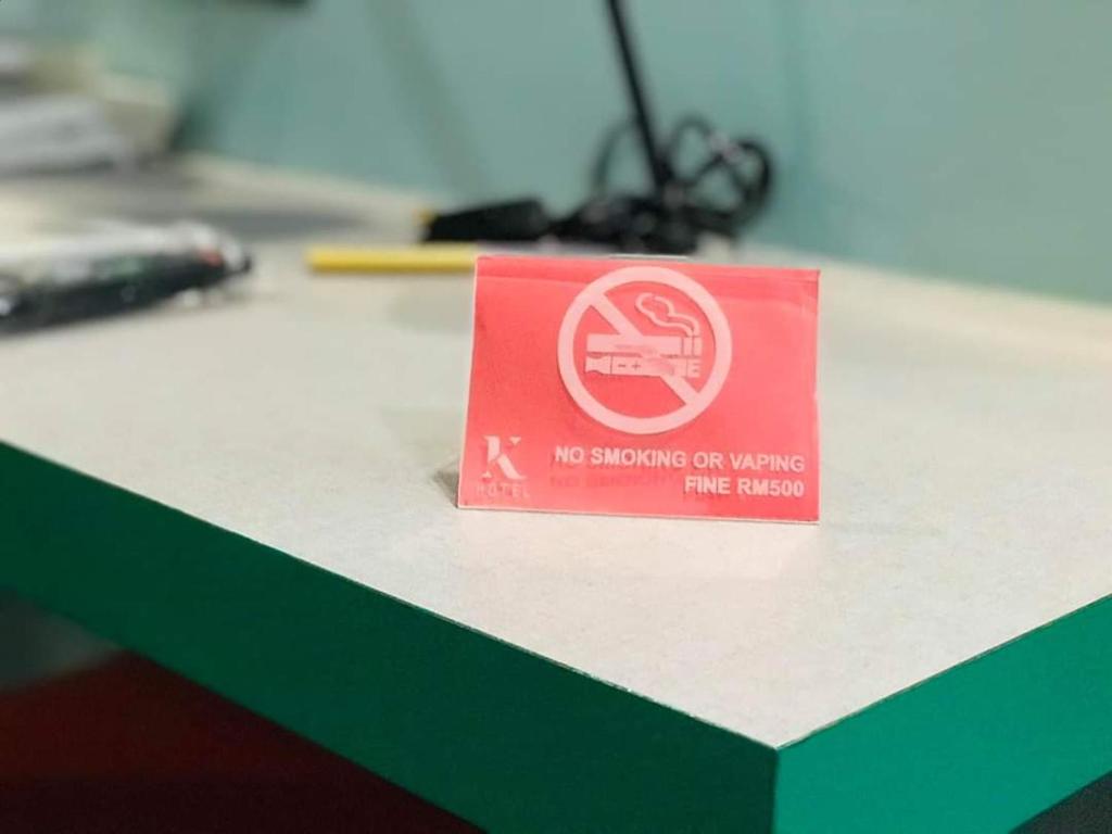 Certifikát, hodnocení, plakát nebo jiný dokument vystavený v ubytování K Hotel