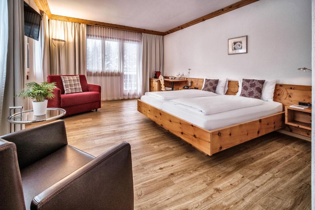 Postel nebo postele na pokoji v ubytování Hotel Seehof