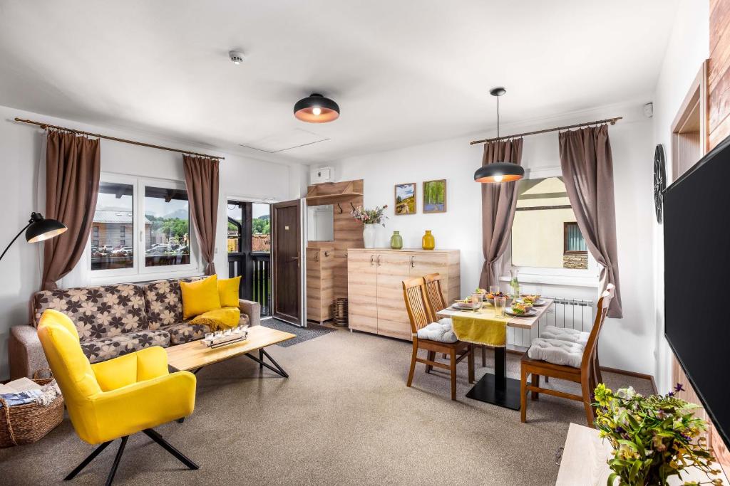 Posezení v ubytování Hilson Jasna - Garden resort