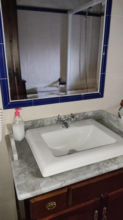 Kúpeľňa v ubytovaní Casa Rural El Molino II