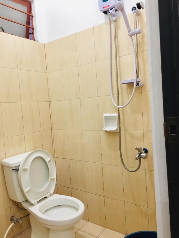 Koupelna v ubytování JPrime Apartelle