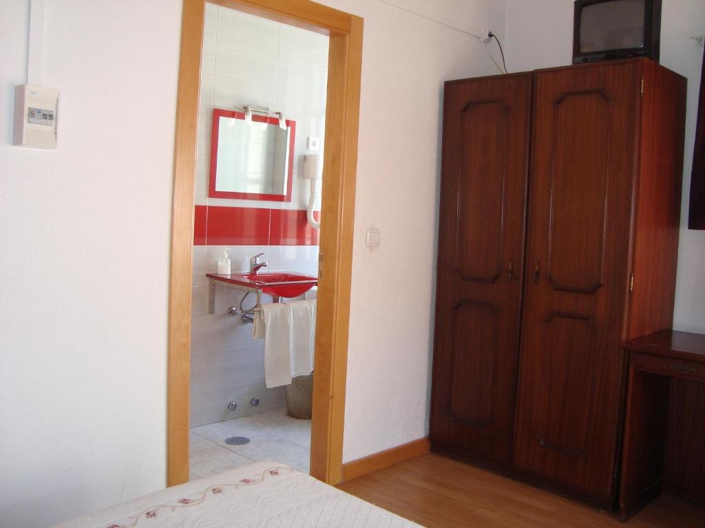 Koupelna v ubytování Hotel Palmeira