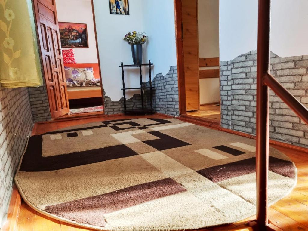 Postel nebo postele na pokoji v ubytování Cabana Huta Sinteu