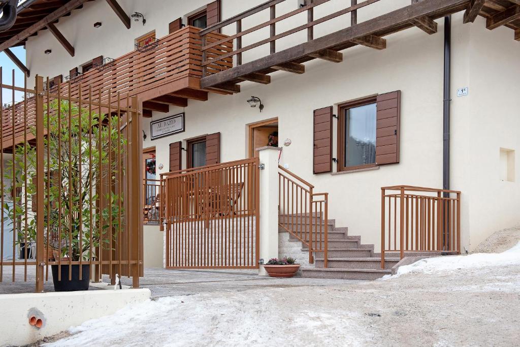 Budynek, w którym mieści się apartament