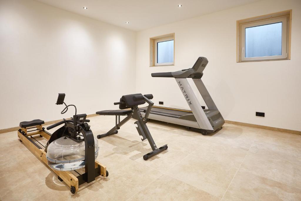 Fitness centrum a/nebo fitness zařízení v ubytování Zugspitzerei - Premium Chalet Ferienwohnungen
