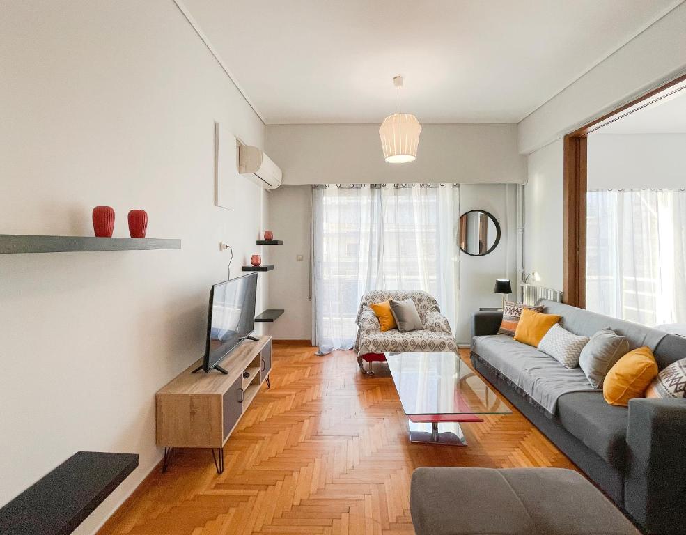 Eolou Sea View 60sqm apt in Paleo Faliro - 一居室公寓