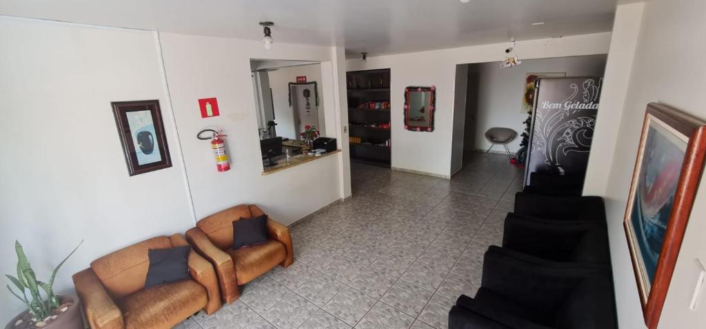 Posezení v ubytování Hotel Fratelli