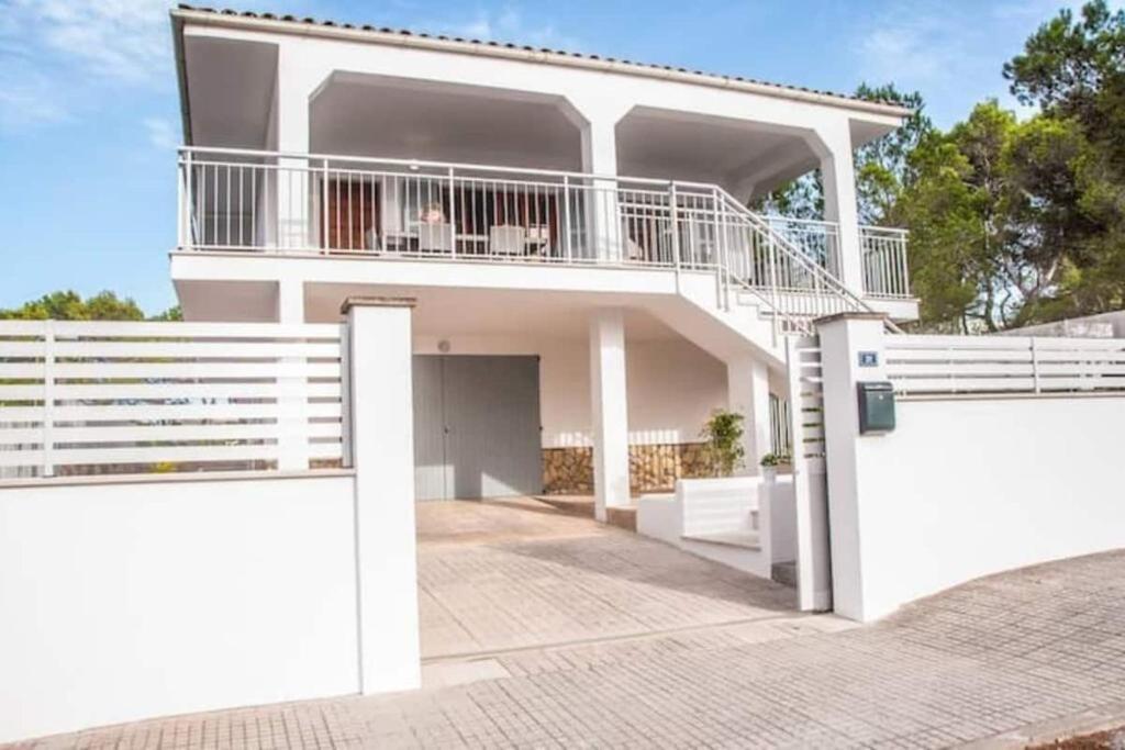 Balkón nebo terasa v ubytování Villa Son Serra