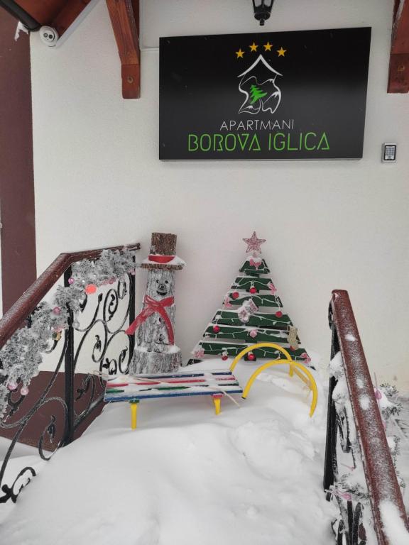 Apartmani Borova Iglica Divčibare v zimě