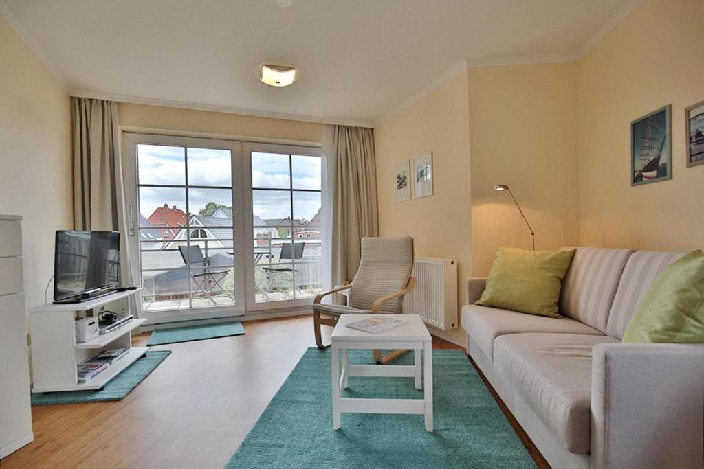 Posezení v ubytování Gorch-Fock-Park Haus 02 Gorch-Fock-Park 2 Appartement 15
