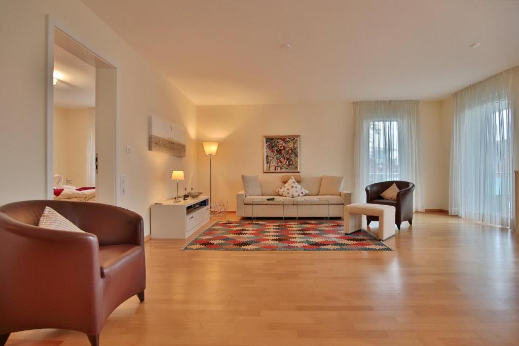 Posezení v ubytování Villa Mér Baltique Villa Mér Baltique Appartement 12