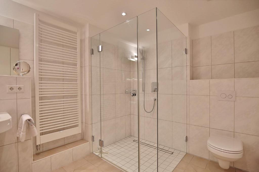 Koupelna v ubytování Villa Mér Baltique Villa Mér Baltique Appartement 12